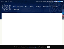 Tablet Screenshot of oran-mor.co.uk